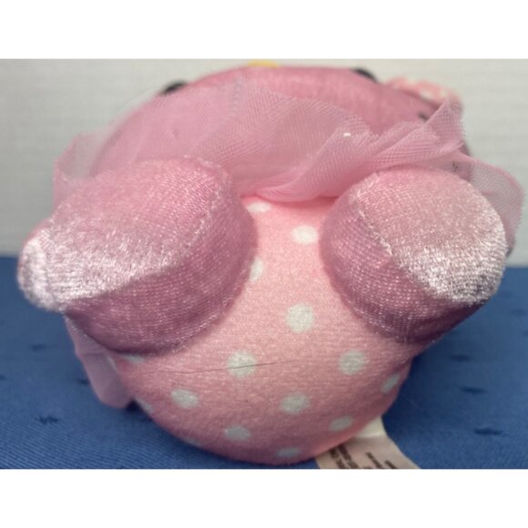 Ty Beanie Babies 7" Plush Pink Velvet Hello Kitty Ballerina Polka Dot Tutu 2014 - Picture 7 of 7